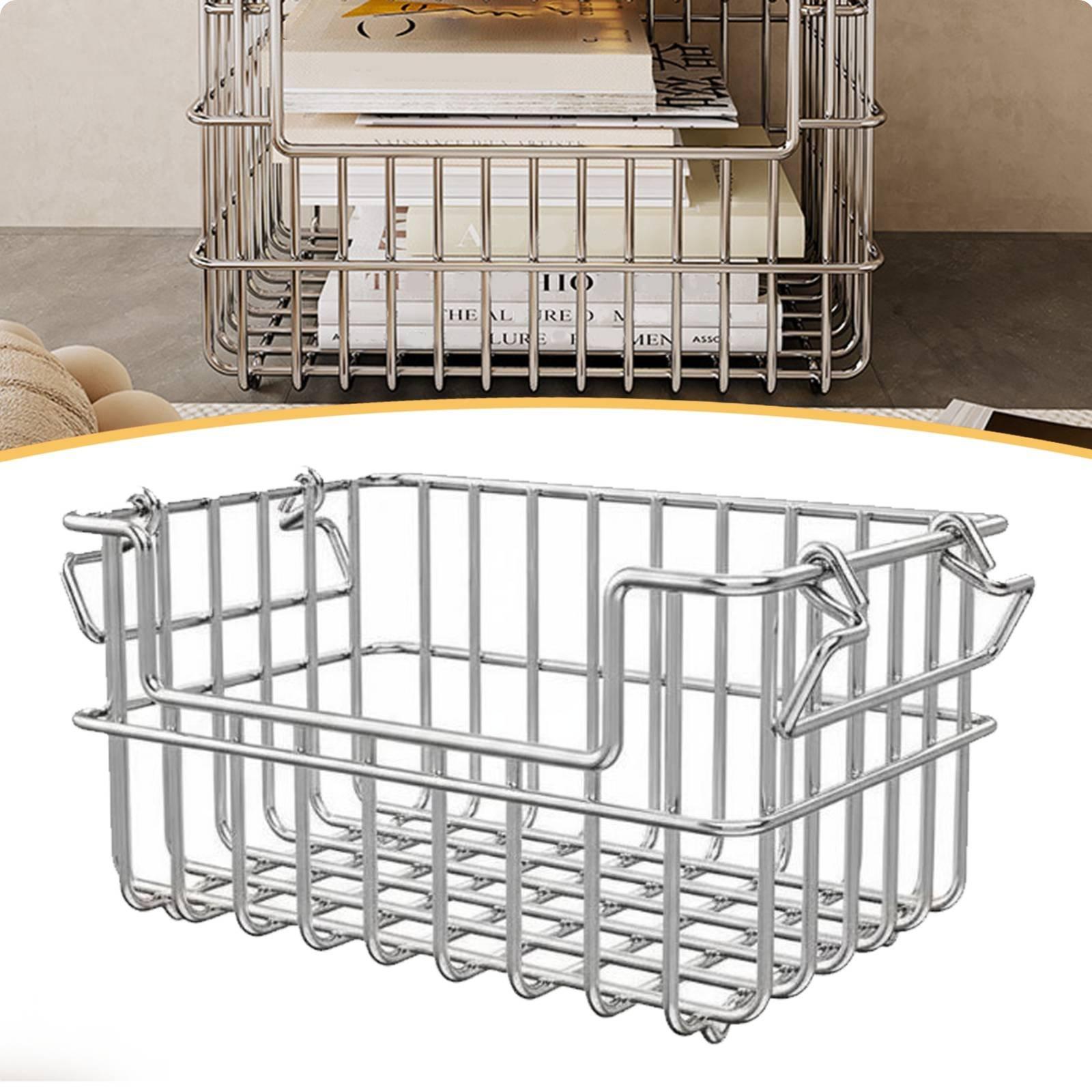 Kitchen Gadgets Organizer - Hoge capaciteit roestvrijstalen opbergmand organizer voor